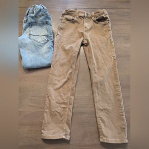 Bundle of boys pants size 8